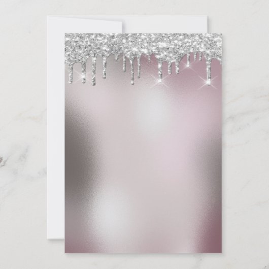 Invitation Tour Eiffel, Rose  or métal Quinceañera (Dos)