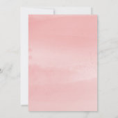 Invitation Tour Eiffel rose vif Blanc Floral Sweet 16 (Dos)