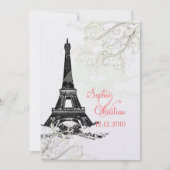 Invitation Tour Eiffel+tournois de Champagne Shimmer (Devant)