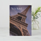 Invitation Tour Eiffel Un avant-goût de France Dîner Invitati (Debout devant)