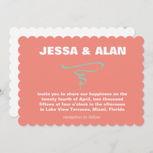 Invitation tourbillon (Devant / Derrière)