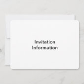 Invitation Tourbillon Ombré Turquoise Jaune Uni (Dos)