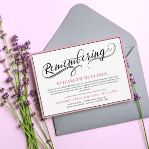 Invitation Tourbillonnant commémoration de l'anniversaire de