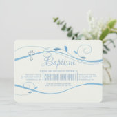 Invitation Tourbillons Bleus (Debout devant)