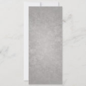 Invitation Tourbillons romantiques et mariage de coeur (Dos)