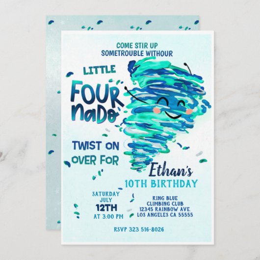 Invitation Tournado (Devant / Derrière)