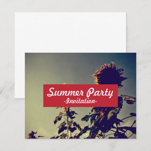 Invitation Tournée (Devant / Derrière)