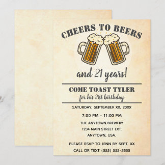 Invitation Tournée Jaune Pour Les 21 Ans De Beers