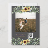 Invitation Tournesol (Dos)