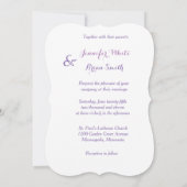 Invitation Tournesol Aquarelle Personnalisé Mariage Invitatio (Dos)