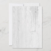 Invitation Tournesol d'été aquarelle, grange rustique mariage (Dos)