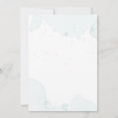 Invitation Tournesol Elégante Verdure romantique - F030 Invi (Dos)