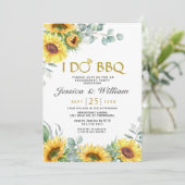 Invitation Tournesol Eucalyptus Russe (Debout devant)