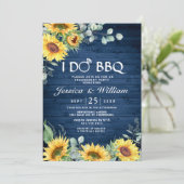 Invitation Tournesol Eucalyptus Russe (Debout devant)