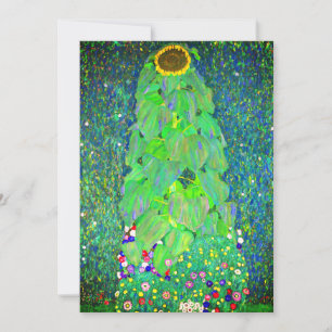Invitation Tournesol Gustav Klimt