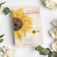 Tournesol premier anniversaire petit soleil modèle