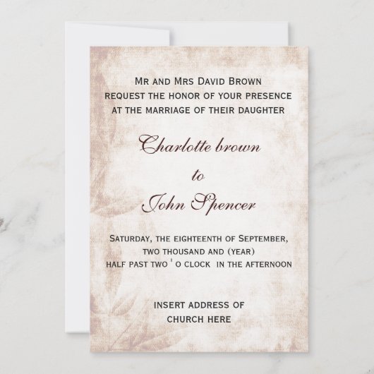 Invitation tournesol rustique mason jar mariage invite (Dos)