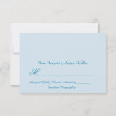 Invitation Tournesol rustique RSVP (Dos)