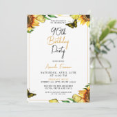 Invitation Tournesol unique 90e anniversaire (Debout devant)