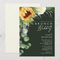Tournesol vert foncé du pays gras Brunch et mousse