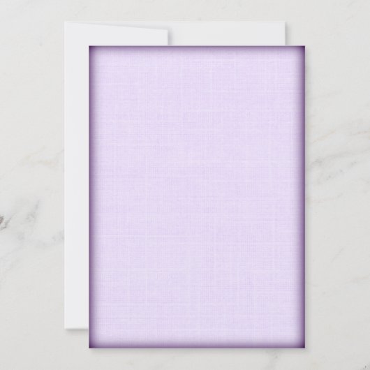 Invitation Tournesol violet Mariage campagnard rustique Invit (Dos)