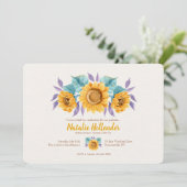 Invitation Tournesols (Debout devant)