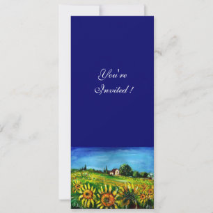 INVITATION TOURNESOLS ET CAMPAGNE EN TOSCANE,