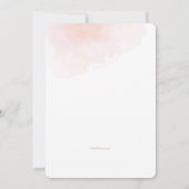 Invitation Tournesols et Marguerites (Dos)