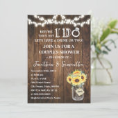 Invitation Tournesols occidentaux Avant de Couples Shower (Debout devant)