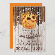 Tournesols Rustiques Citrouille Bois Thanksgiving