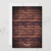 Invitation Tournesols rustiques|Fête de retraite Twinkle Ligh (Dos)