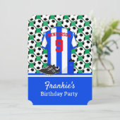 Invitation Tournoi de football pour jeunes BW Stripes (Debout devant)