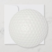 Invitation Tournoi de golf (Dos)