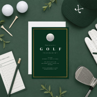 Invitation Tournoi de golf