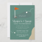 Invitation Tournoi de golf classique du maître (Devant)