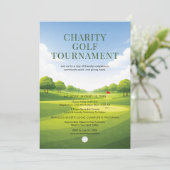 Invitation Tournoi de golf de charité (Debout devant)