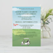 Invitation Tournoi de golf de Charity (Debout devant)