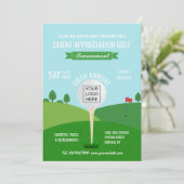 Invitation tournoi de golf de l'entreprise (Debout devant)