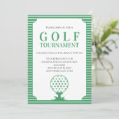 Invitation Tournoi de golf Green Stripes (Debout devant)