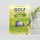 Invitation Tournoi de golf Personnaliser (Debout devant)