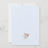 Invitation Tournoi de Pickleball de Noël dans les Halls (Dos)