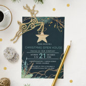 Invitation Tournoi de tennis de branches de Christmas