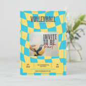 Invitation tournoi de volley-ball (Debout devant)