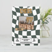 Invitation tournoi d'échecs école événement universitaire (Debout devant)