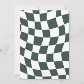 Invitation tournoi d'échecs école événement universitaire (Dos)