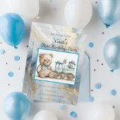 Invitation Tous à bord Première année Anniversaire