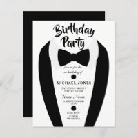 Tous les âges Mens Tuxedo Bow Cravate Anniversaire