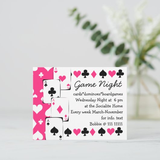 Invitation Tous les as (Debout devant)