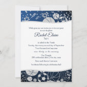 Invitation Tous les Bat mitzvah sportifs Silver et Blue (Devant)