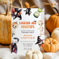 Tous les monstres mignons Fête déguisée Halloween